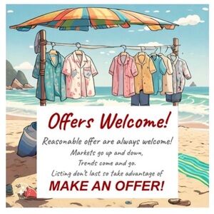 Make a reasonable offer!!!! Anything reasonable